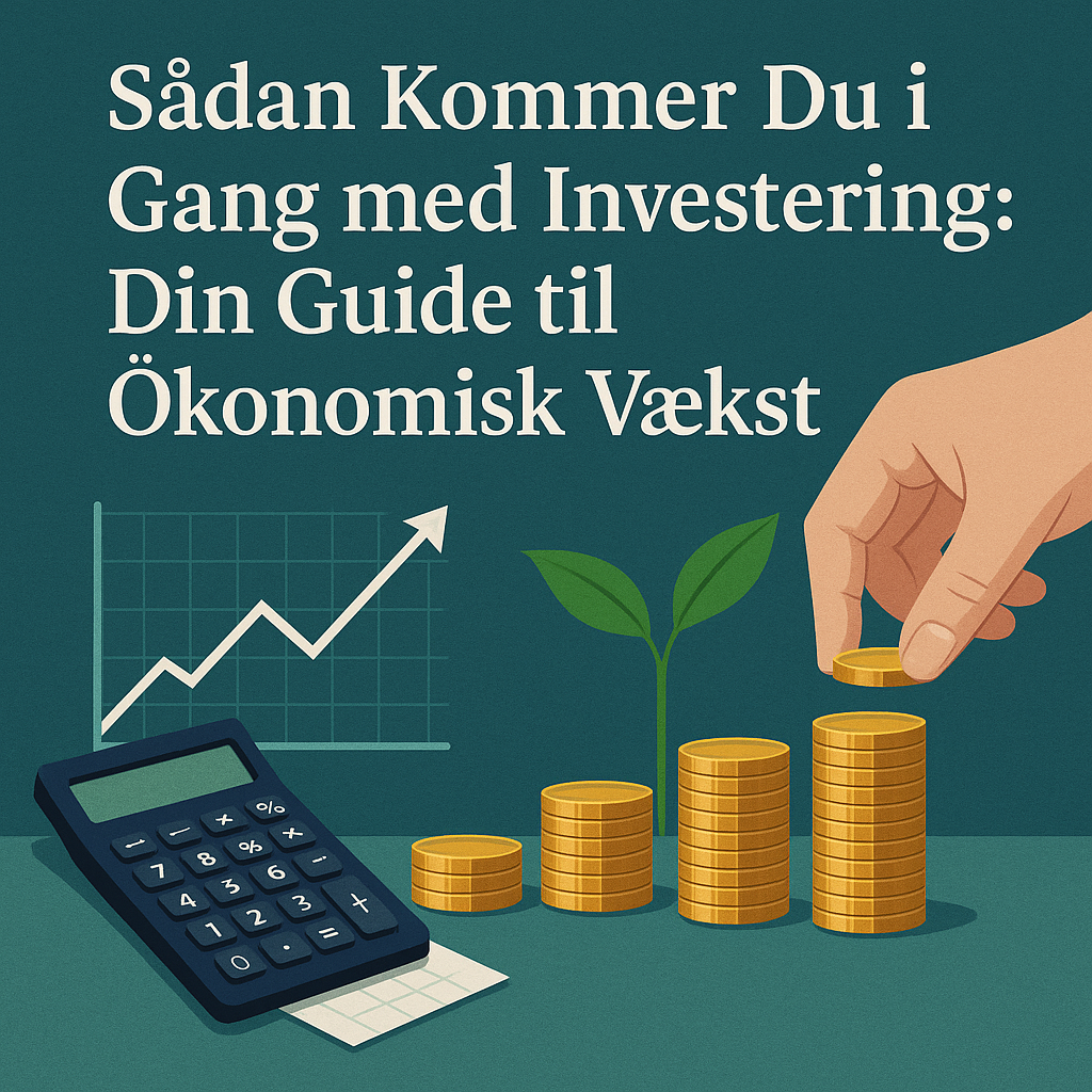 Sådan Kommer Du i Gang med Investering: Din Guide til Økonomisk Vækst
