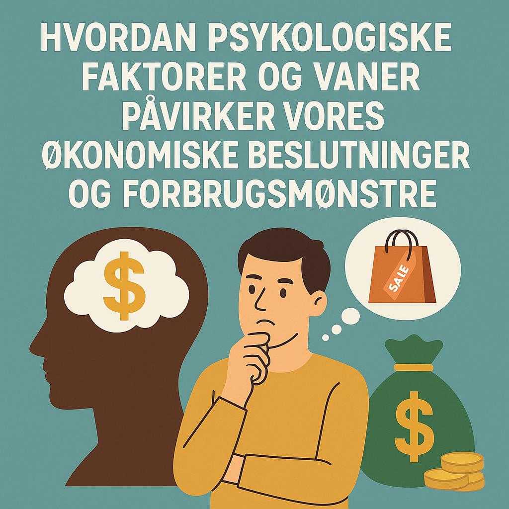Hvordan Psykologiske Faktorer og Vaner Påvirker Vores Økonomiske Beslutninger og Forbrugsmønstre