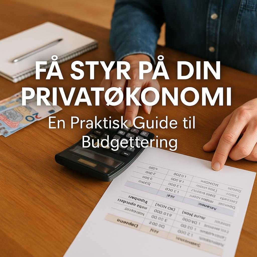 Få Styr på Din Privatøkonomi: En Praktisk Guide til Budgettering og Økonomisk Overblik