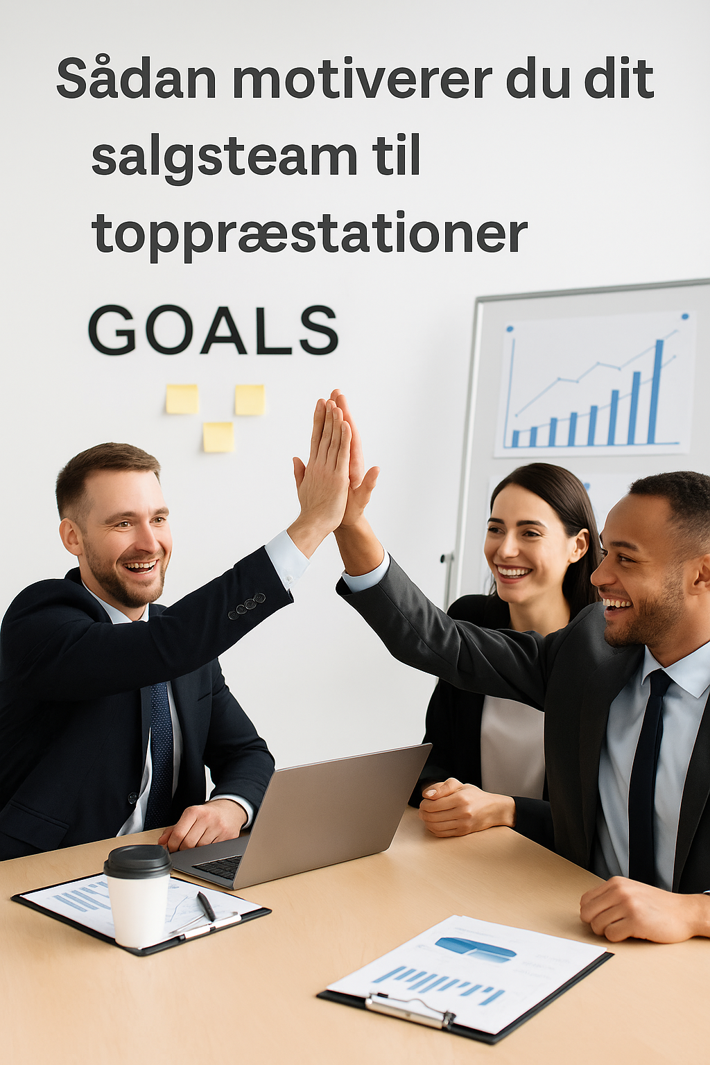 Sådan motiverer du dit salgsteam til toppræstationer