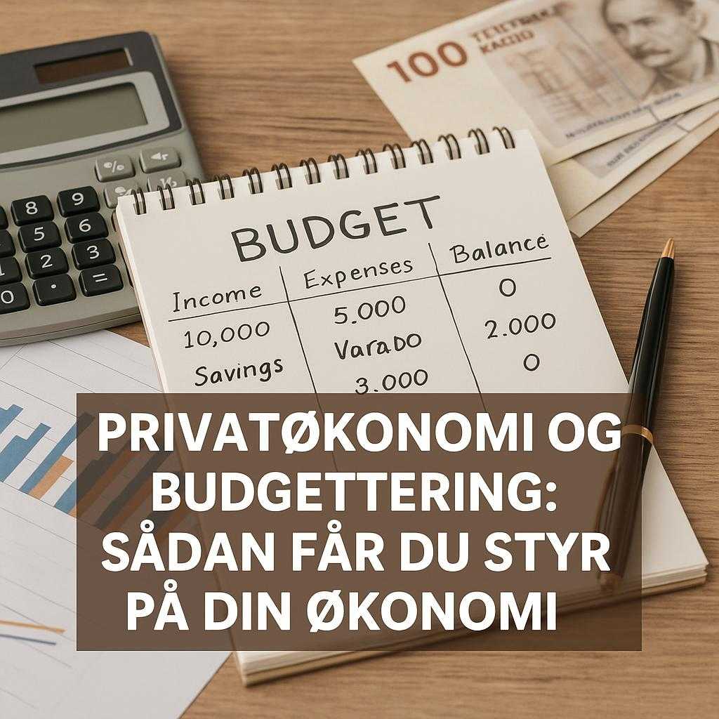 Privatøkonomi og Budgettering: Sådan Får Du Styr På Din Økonomi