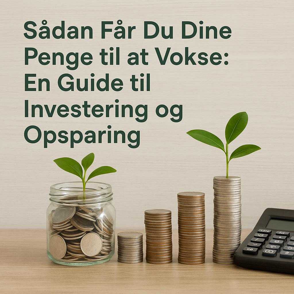 Sådan Får Du Dine Penger til at Vokse: En Guide til Investering og Opsparing