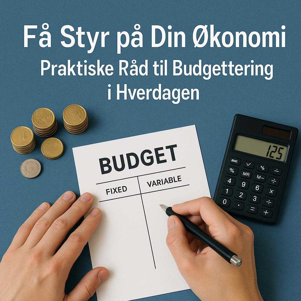 Få Styr på Din Økonomi: Praktiske Råd til Budgettering i Hverdagen