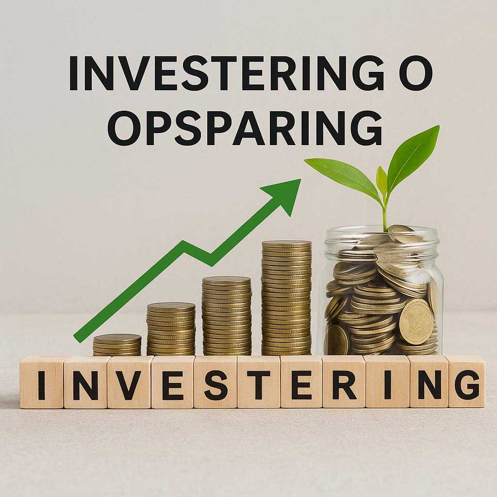 Investering og Opsparing: Sådan Får Du Dine Penge til at Vokse