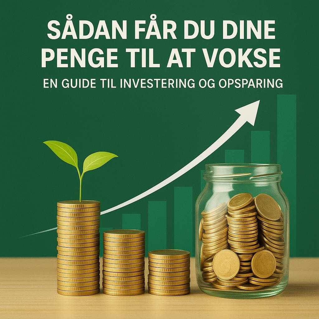 Sådan Får Du Dine Penge til At Vokse: En Guide til Investering og Opsparing
